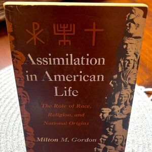 Assimilation in American Life Book - rare VTG book